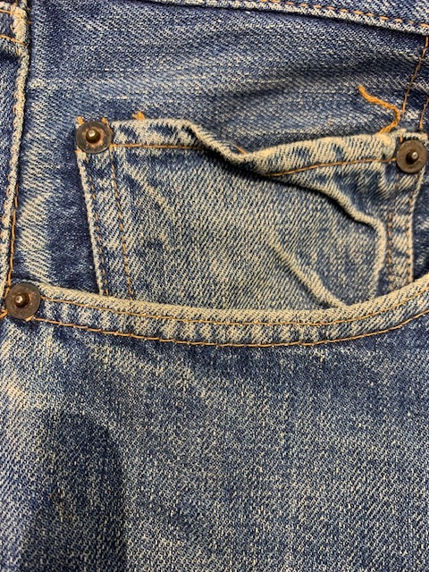 極上 希少サイズ Levi's 501 66前期 vintage リーバイス リーバイス501 リーバイス501XX 赤耳 ヴィンテージ チャンピオン ギャラ入り_画像10