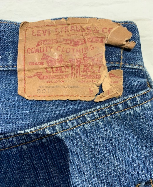 極上 希少サイズ Levi's 501 66前期 vintage リーバイス リーバイス501 リーバイス501XX 赤耳 ヴィンテージ チャンピオン ギャラ入り_画像7