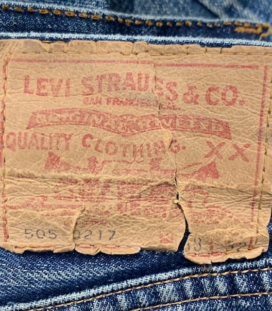  finest quality original Levi\'s 505 BIG E ( 38 × 32) vintage Levi's 501 levis 501XX red ear Vintage 60s 70s