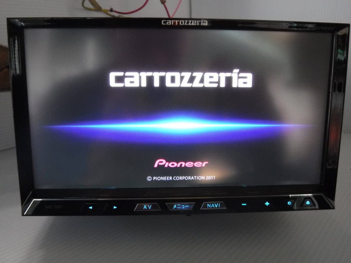 carrozzeria AVIC-ZH07 メモリーナビ CD/DVD/SD/Bluetooth (HDDナビ