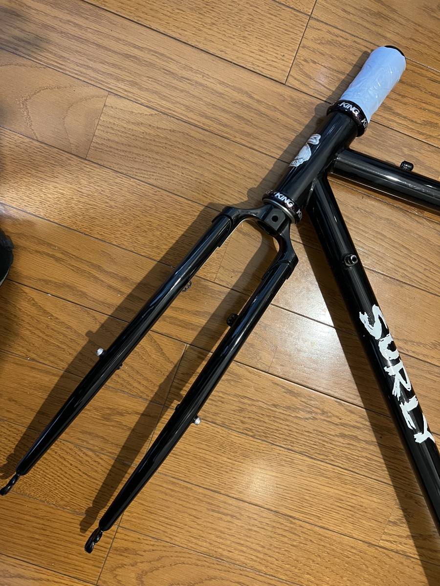 独特の素材 Surly Crosscheck クリスキングヘッド付 54 フレーム