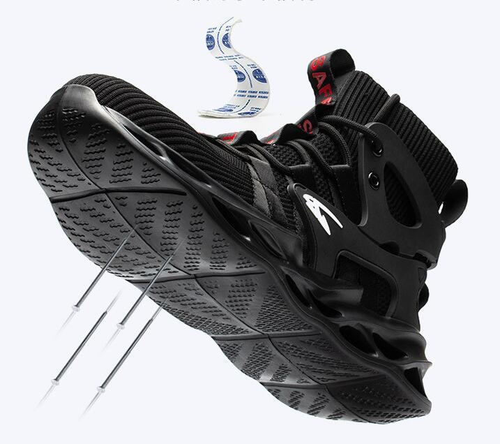  новое поступление мужской - ikatto .... обувь рабочая обувь женский мужской безопасность ботинки спортивные туфли модный сталь . сердцевина . легкий выдерживающий скользить 23cm~29cm чёрный 