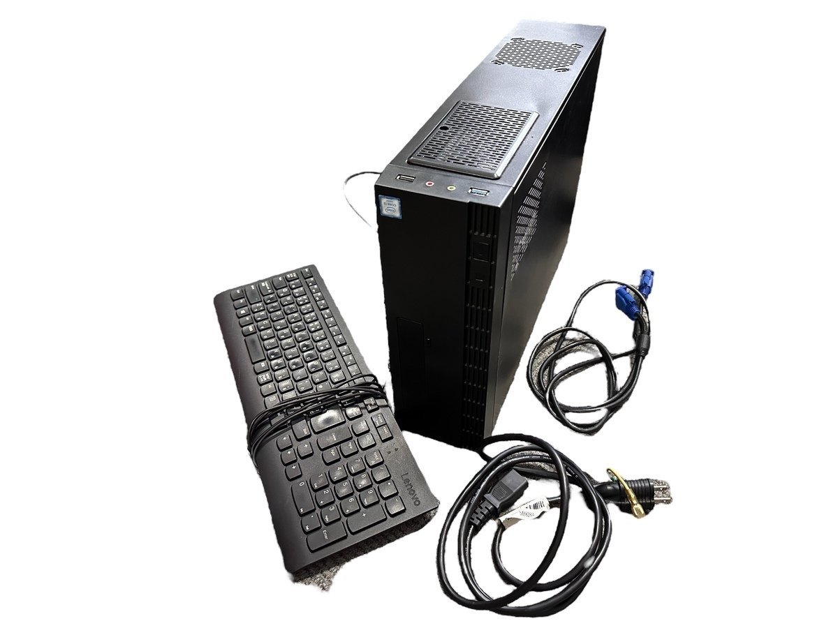 最大10%OFFクーポン ASUS ブラック PC キーボード付 ACケーブル D-SUBケーブル HDD500GB メモリ8GB Corei3-6100 CPU デスクトップパソコン エイスース ASUS