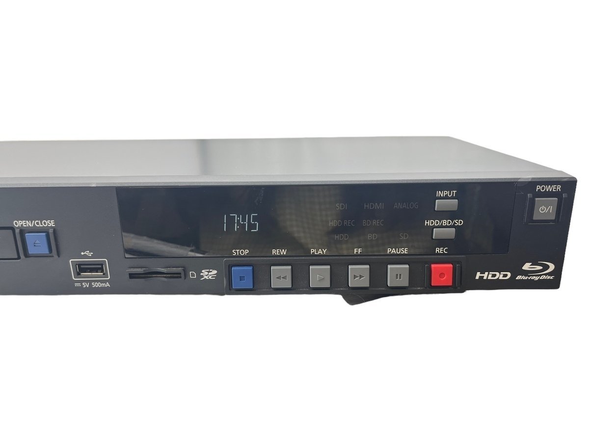 【美品】Panasonic パナソニック デジタル入力レコーダー DMR-T4000R 2018年製 1TB 外付けハードディスク対応 MPEG-4 AVC/H.264 MPEG-2_画像7
