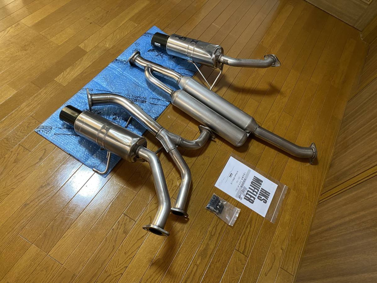 ◎希少◎レア VMG スバル レヴォーグ FA20 TURBO ターボ HKS 社外 リア マフラー エキゾースト スポイラー エアロ 中間 フロント カーボンの画像8