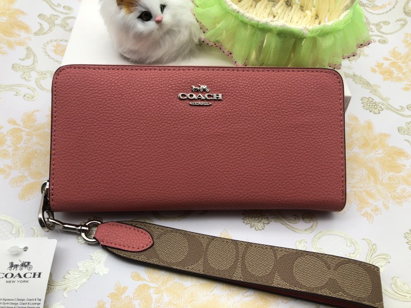 COACH コーチ 長財布 財布 アコーディオン ジップ ウォッシュドシャンブレー 財布 贈り物 CK427 c206|PayPayフリマ COACH 長財布 シグネチャー レザー アコーディオン シャンブレー ブルー
