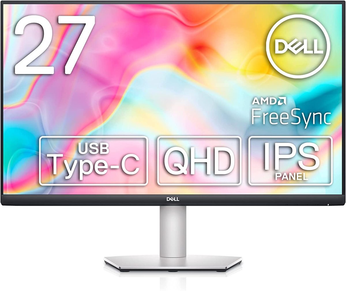 流行 Type-C, QHD/IPS非光沢/USB モニター 27インチ S2722DC Dell