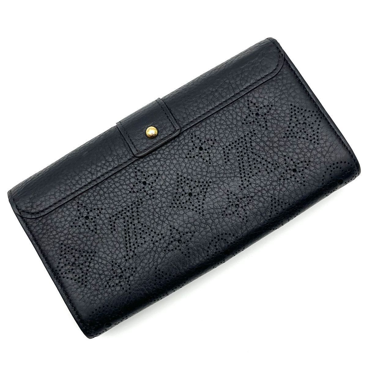 LOUIS VUITTON ルイヴィトン モノグラム マヒナ ポルトフォイユ アメリア クラッチ 長財布 B46