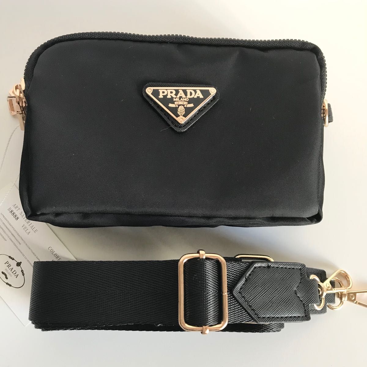 プラダ PRADA ミニショルダーバック•ノベルティ【新品未使用】-