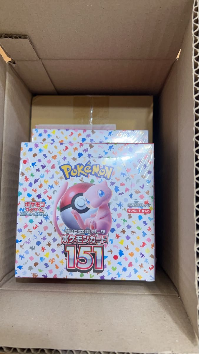 ポケモンカード151 新品未開封 シュリンク付き 3BOX｜Yahoo!フリマ（旧