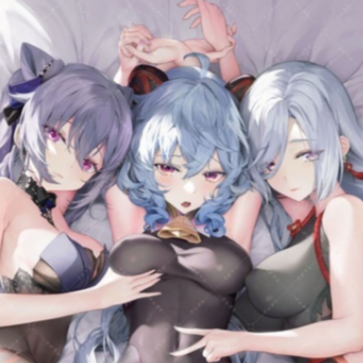 申甘晴 ベッドシーツ