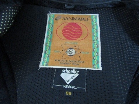 SANMARU レーシングジャケット　パープル　グリーン　56　Lサイズ_画像4