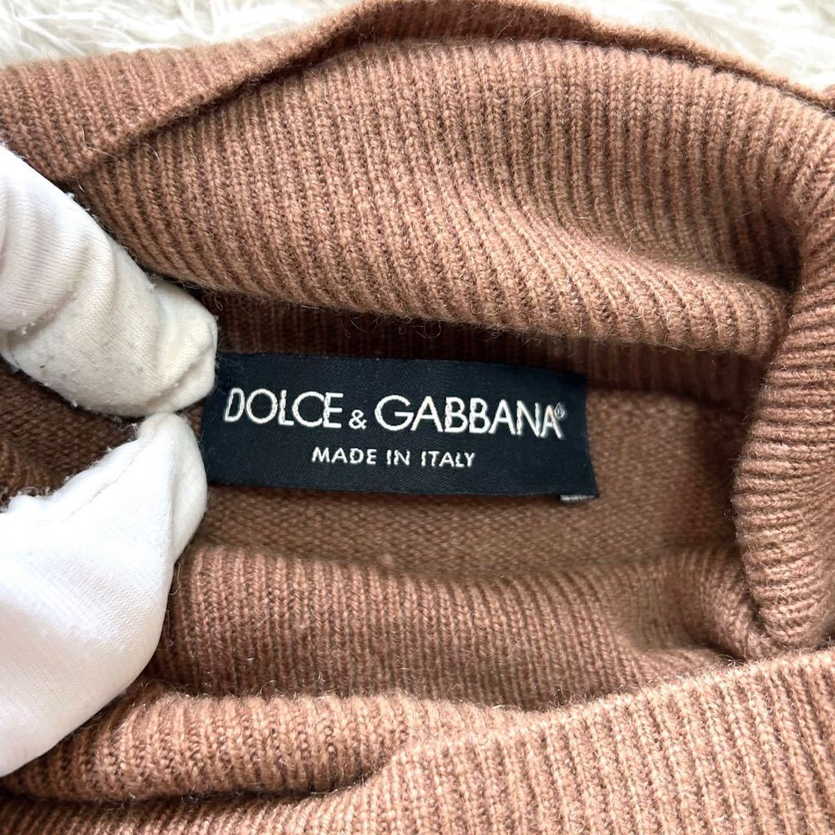 大注目】 極美品【カシミヤ100%】ドルチェ&ガッパーナ DOLCE&GABBANA