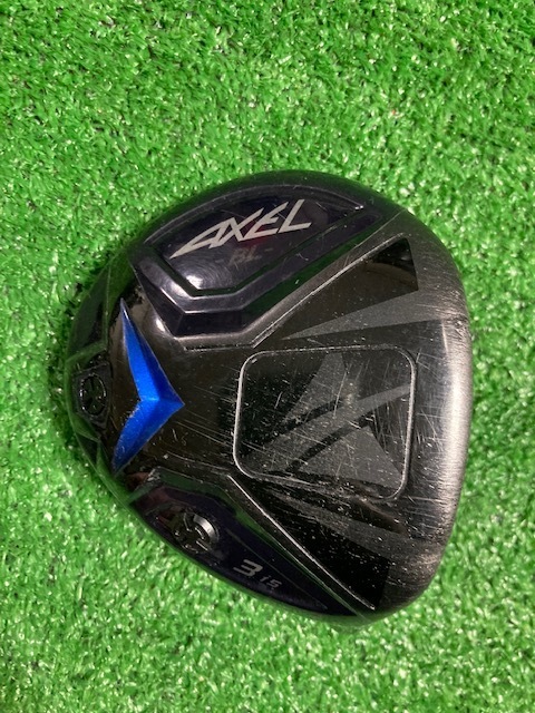 全国送料無料　中古　フェアウェイウッドヘッド単品　TSURUYA AXEL BL 3W 15°　　　yh-257_画像1