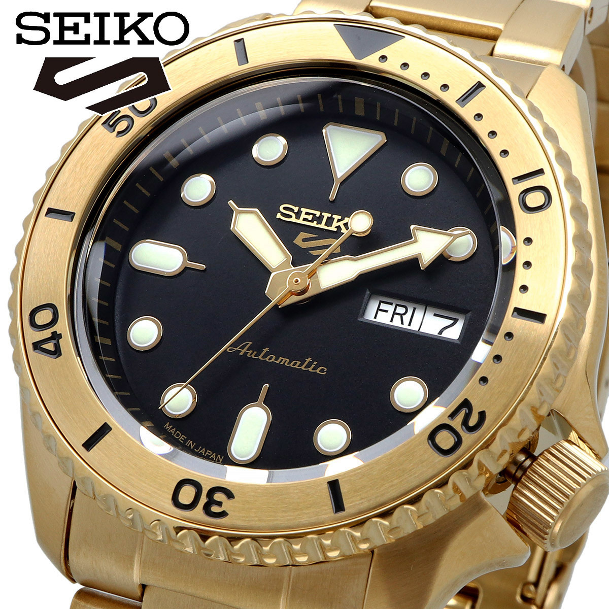 最高の品質の 腕時計 ファイブ セイコー SEIKO メンズ SRPK18 自動巻き