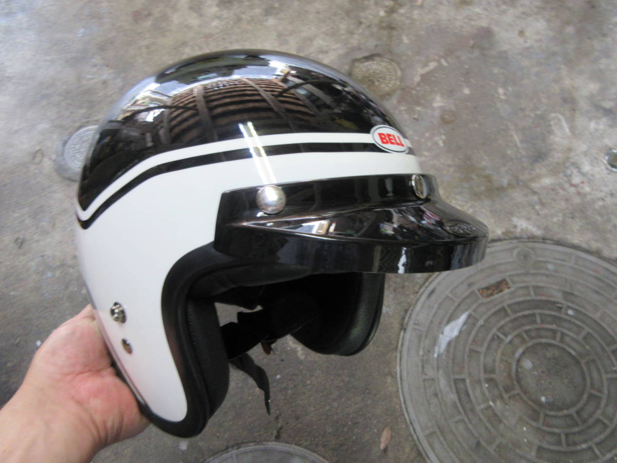 ★BELL Custom500 ジェットヘルメット L　ジャンク品でお願いします。