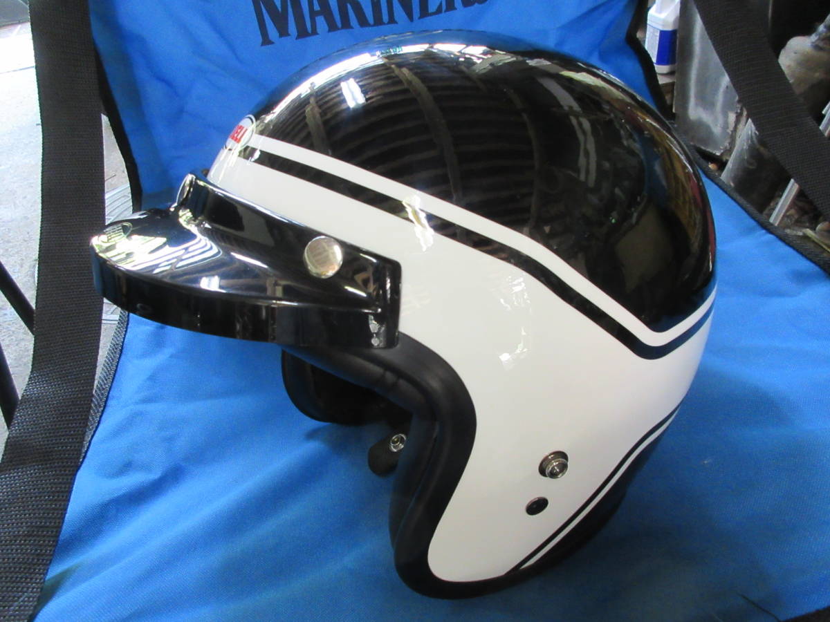 ★BELL Custom500 ジェットヘルメット L　ジャンク品でお願いします。_画像7