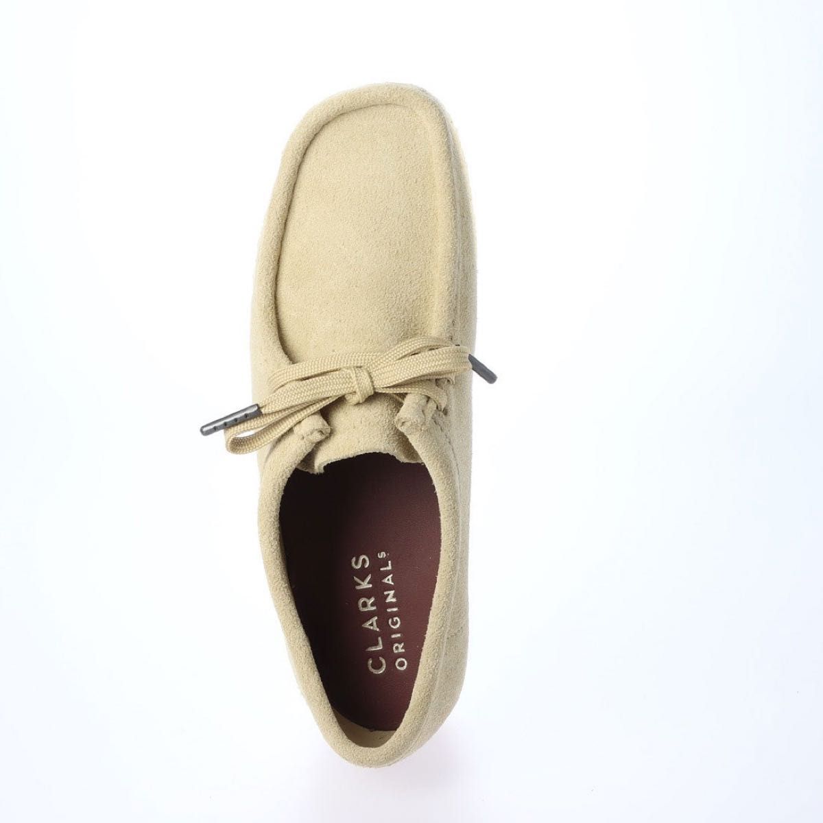 Clarks Wallabee クラークス ワラビー メープルスエード ベージュ モカシン レディースシューズ