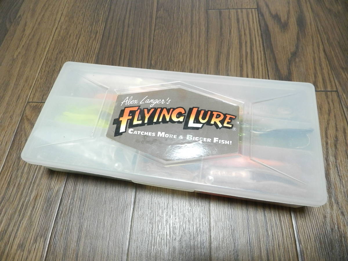 Alex Langer's FLYING LURE フライング・ルアー　フライングルアー　通販　　たっぷり24フック　餌の方も豊富　　ＣＭ広告_画像1