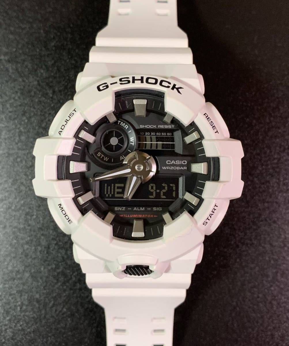 史上最も激安】 カシオG-SHOCK ホワイト 5522 GA-700 その他