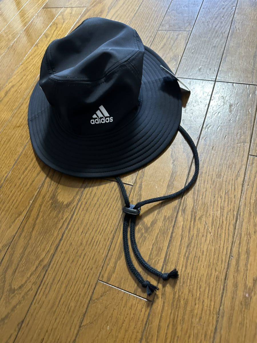 アディダス adidas バケハ バケットハット 新品未使用 タグ付き ブラック 帽子 ハットの画像1