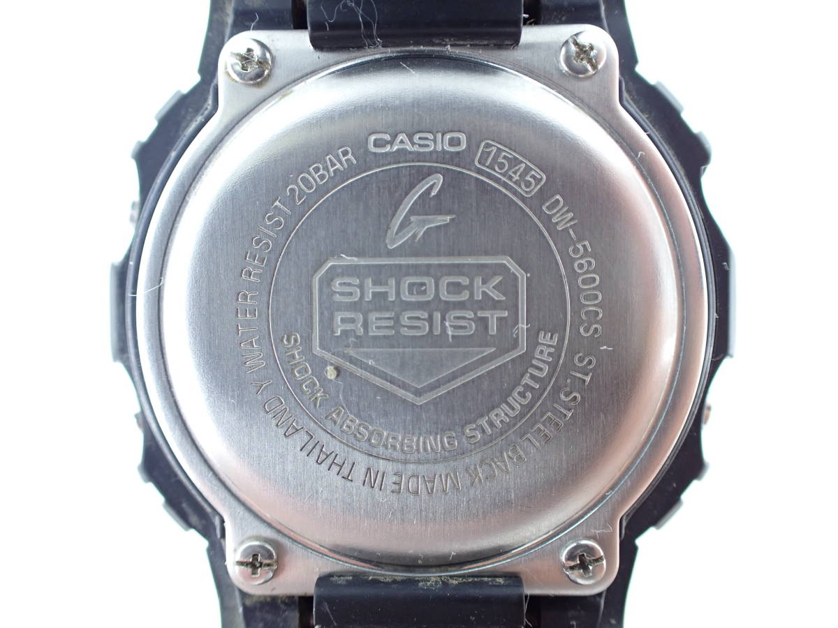 CASIO カシオ G-SHOCK 3点まとめ DW6900CB DW5600E DW5600CS 腕時計 クォーツ 電池交換済み 稼働品_画像10