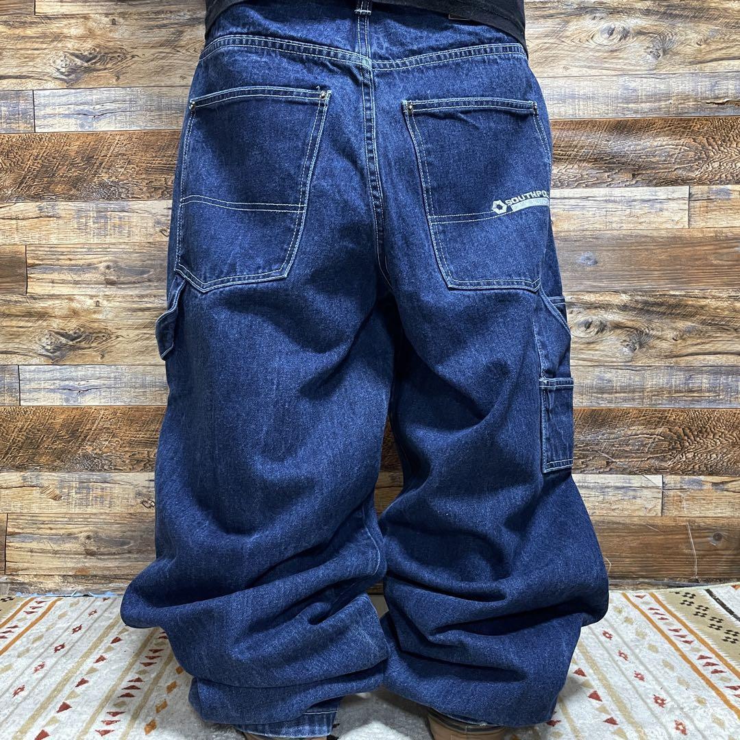 SOUTHPOLE サウスポール バギーデニム ペインターパンツ w36 b系 SOUTHPOLE サウスポール バギーデニム ペインターパンツ w36 b系