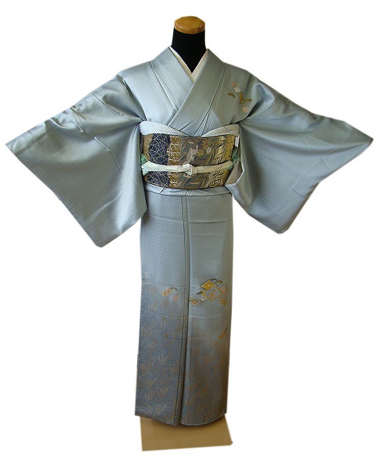 本物品質の 時代屋 裄65.2cm HH994 152cm~158cm 袷 仕立上り