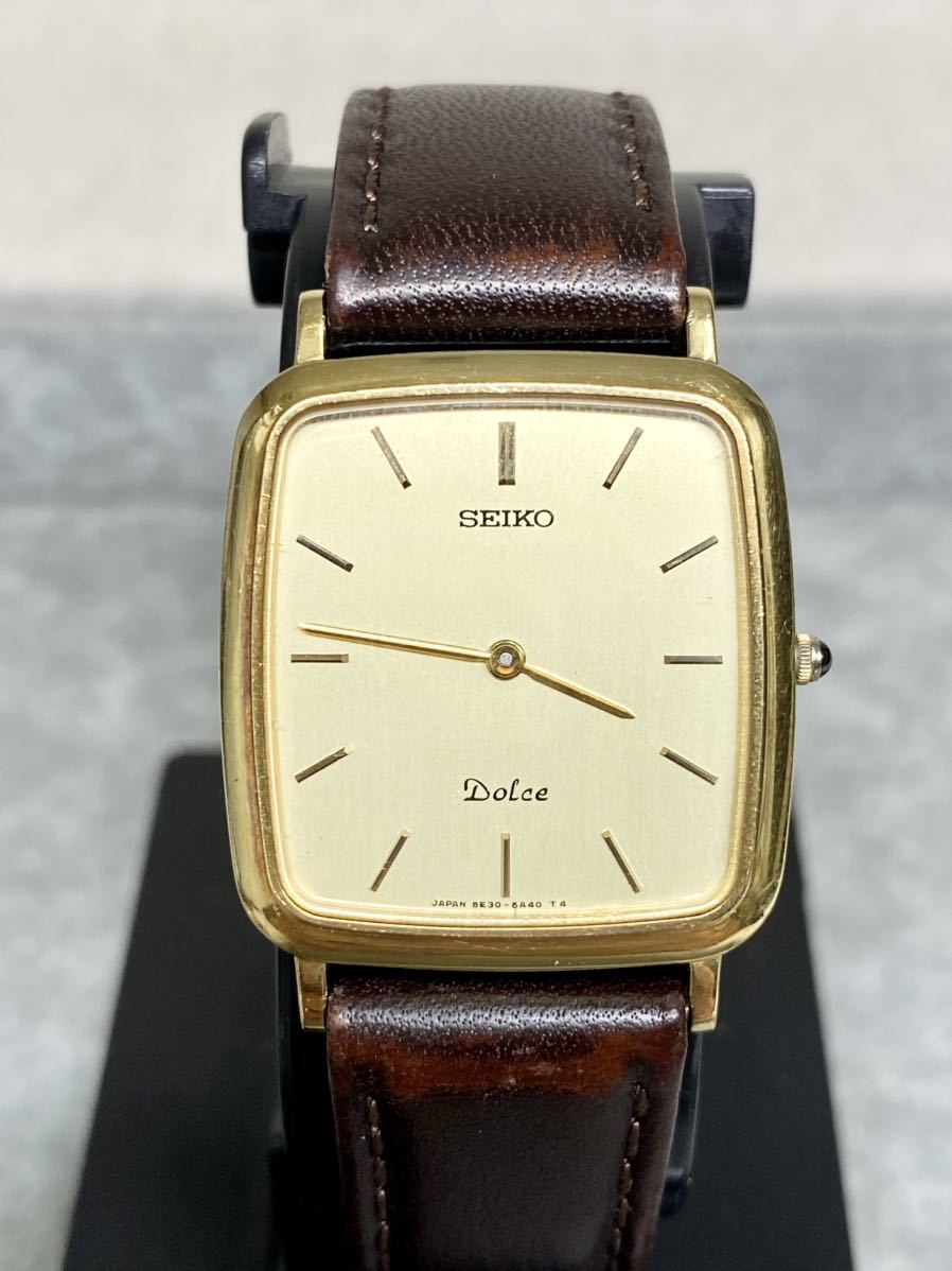 予約販売】本 18KT 5E30-5A50 DOLCE ドルチェ セイコー SEIKO 金無垢