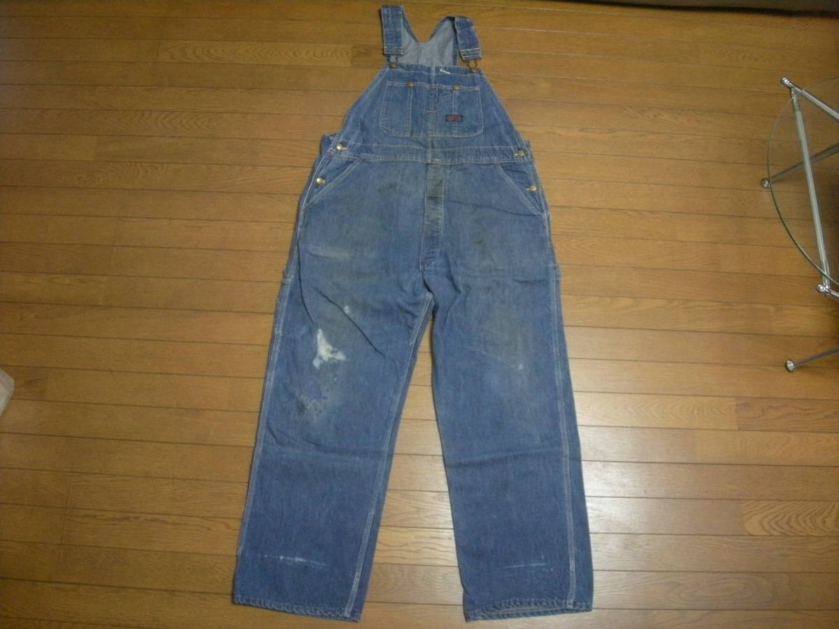 Burlington Overall SANFORIZED UNION MADE　ヴィンテージ　６０‘S_画像1