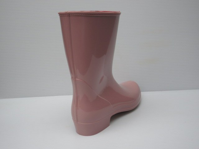  sale 25.0. Achilles Curren 310 rose made in Japan woman lady's gardening gardening car wash farm work rubber boots rain shoes boots 