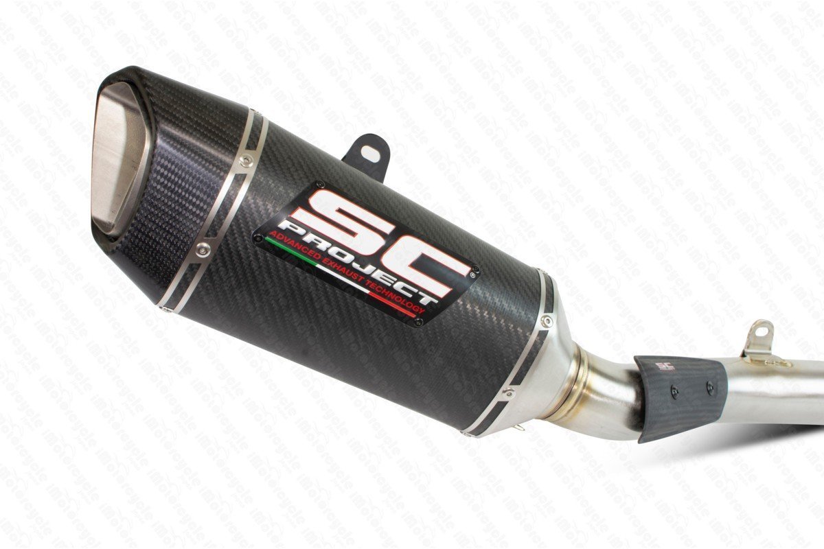 【国内在庫】SC-PROJECT SCプロジェクト 2-1 レーシング フルエキゾーストシステム & SC1-R サイレンサー 消音バッフル APRILIA TUONO 660_画像8