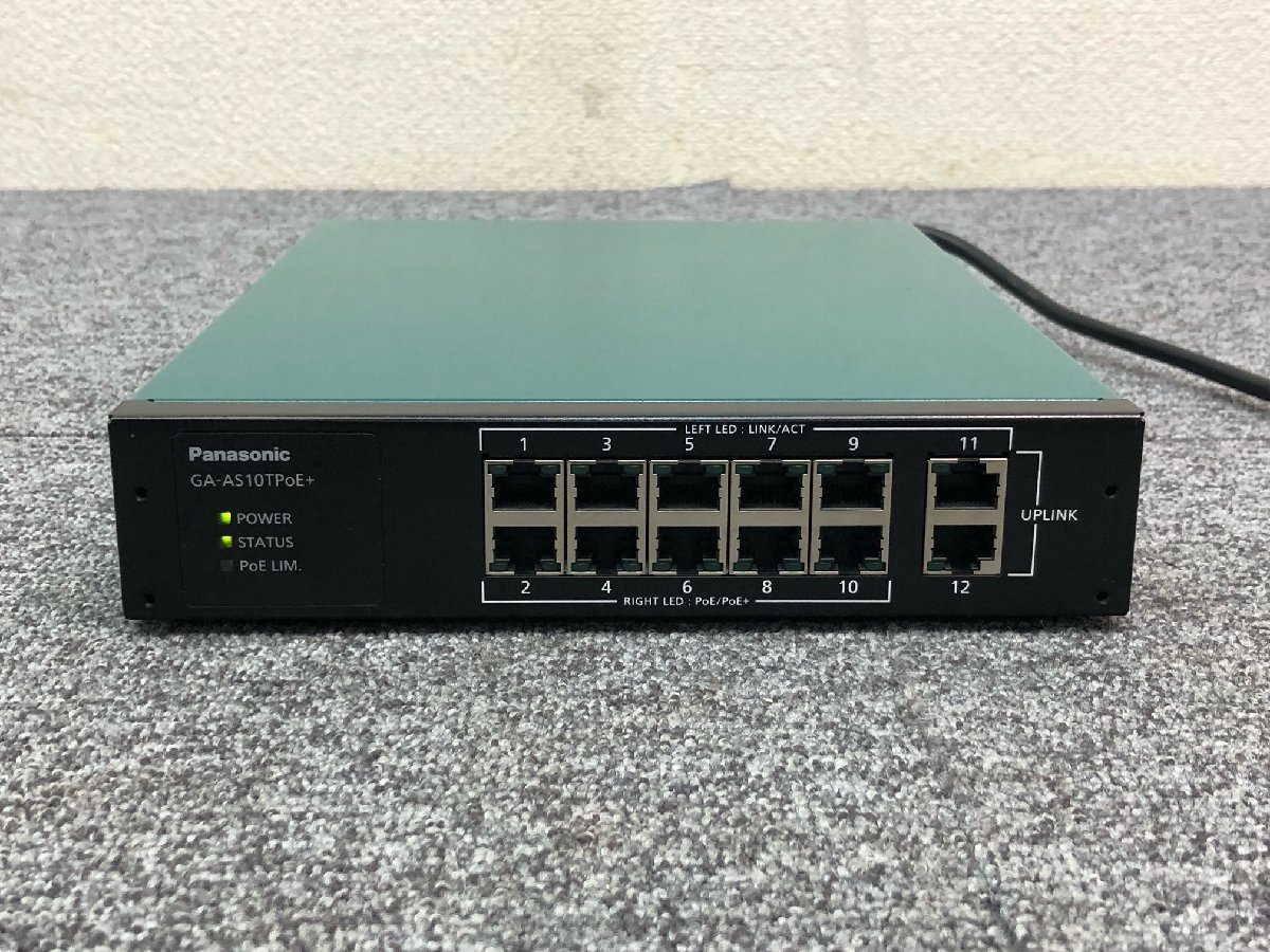 Sản phẩm ⑨ Panasonic パナソニック PoE給電スイッチングハブ GA