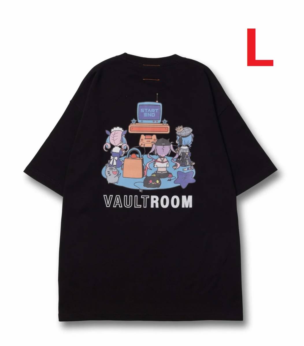 即決送料込【新品未開封】Lサイズ STARTEND TEE / BLK vaultroom