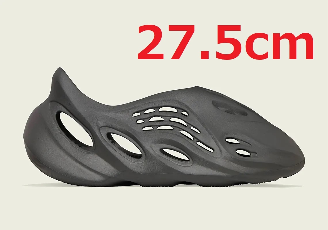 即決送料込【新品未使用】27 5cm adidas YEEZY Foam Runner Carbon US9