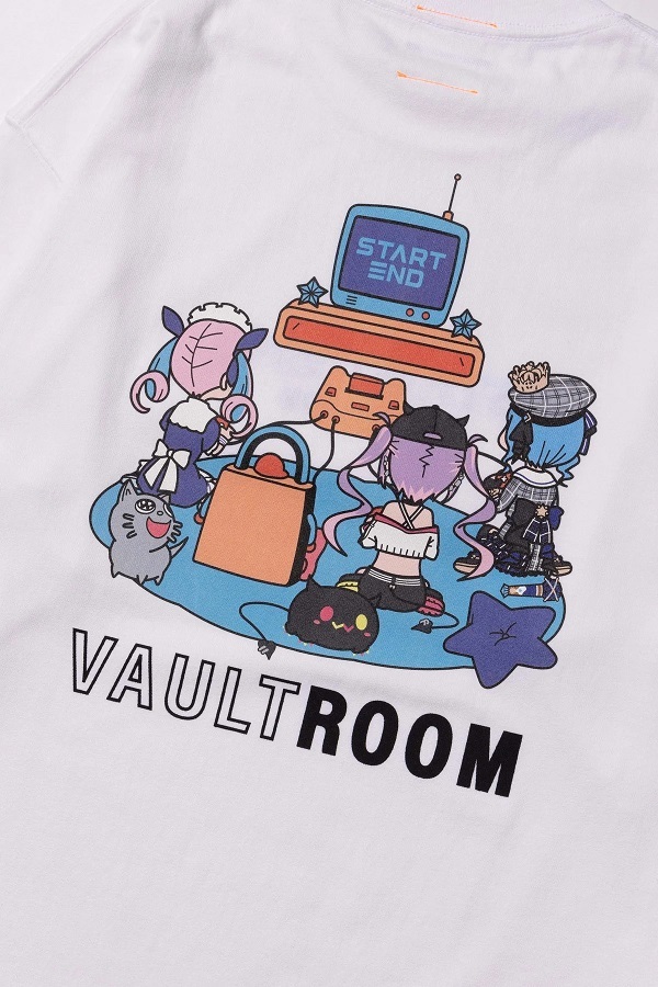 vaultroom HOSHIMACHI SUISEI TEE WHT M 星街すいせい Tシャツ 白 Mサイズ