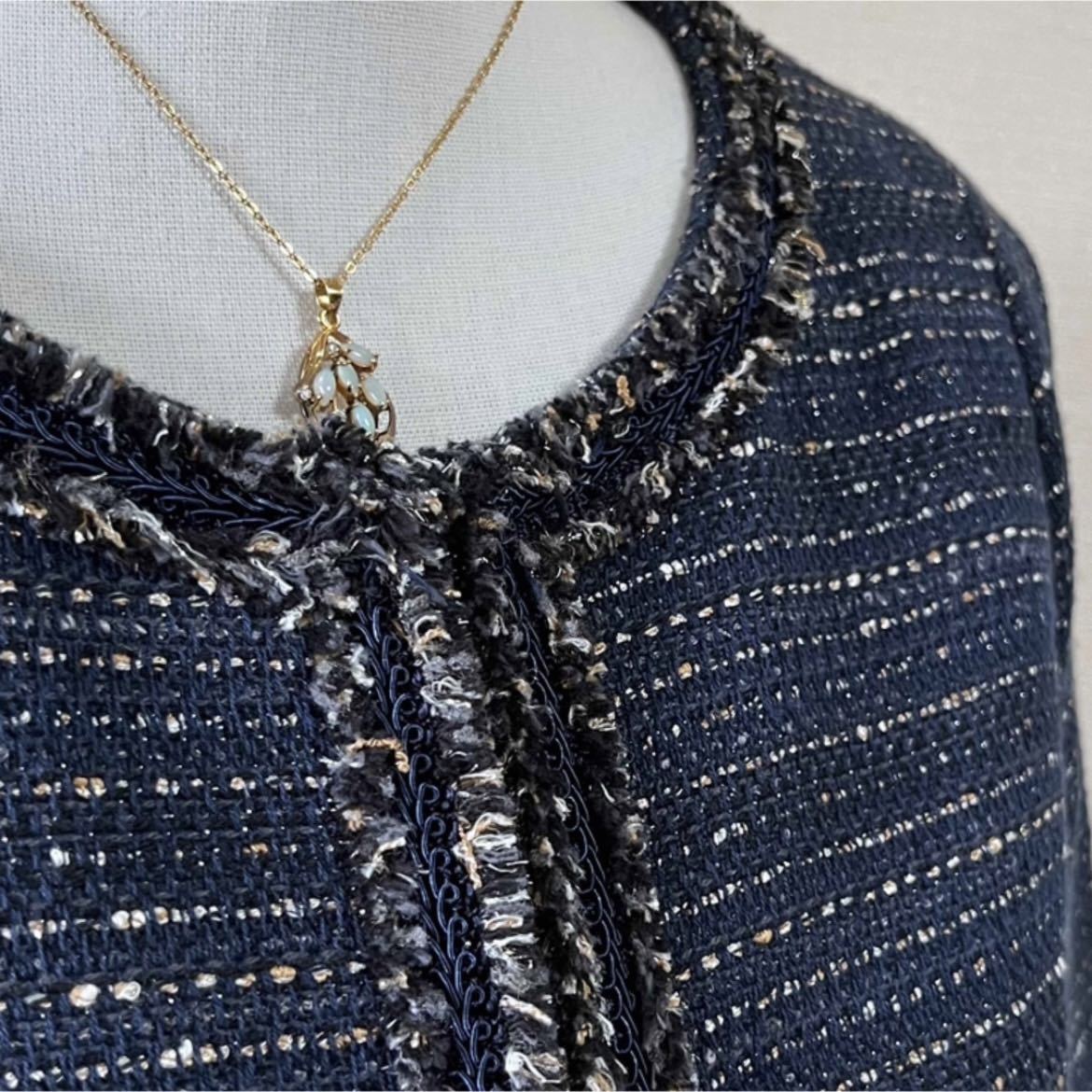 美品 ユナイテッドアローズ グリーンレーベル ツイードスーツ S 美品 ユナイテッドアローズ グリーンレーベル ツイードスーツ S