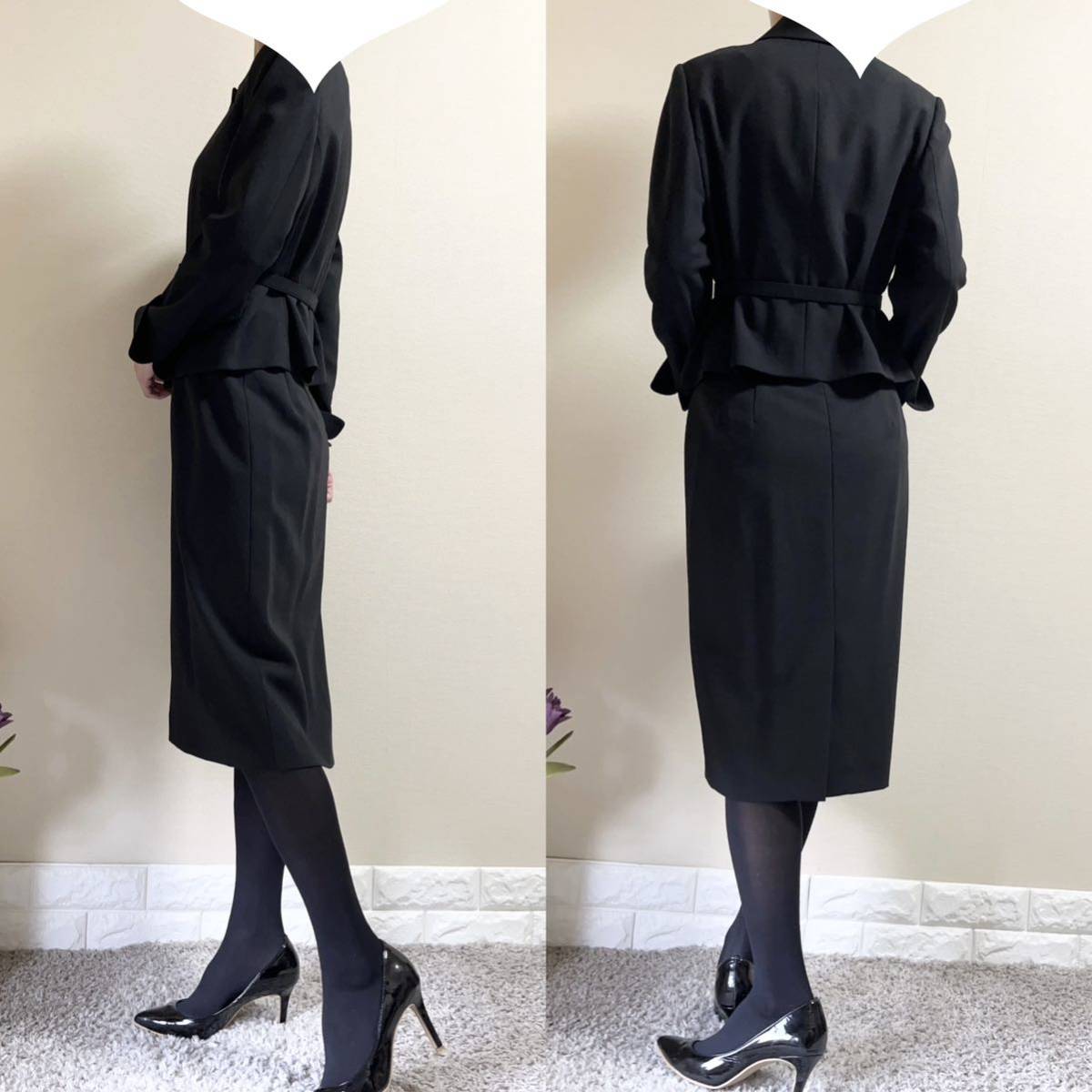 Aquasqutum Aquascutum suit high class mourning dress . clothes . examination interview M black The Seven-Five-Three Festival go in . type graduation ceremony go in . type .. type memorial service 