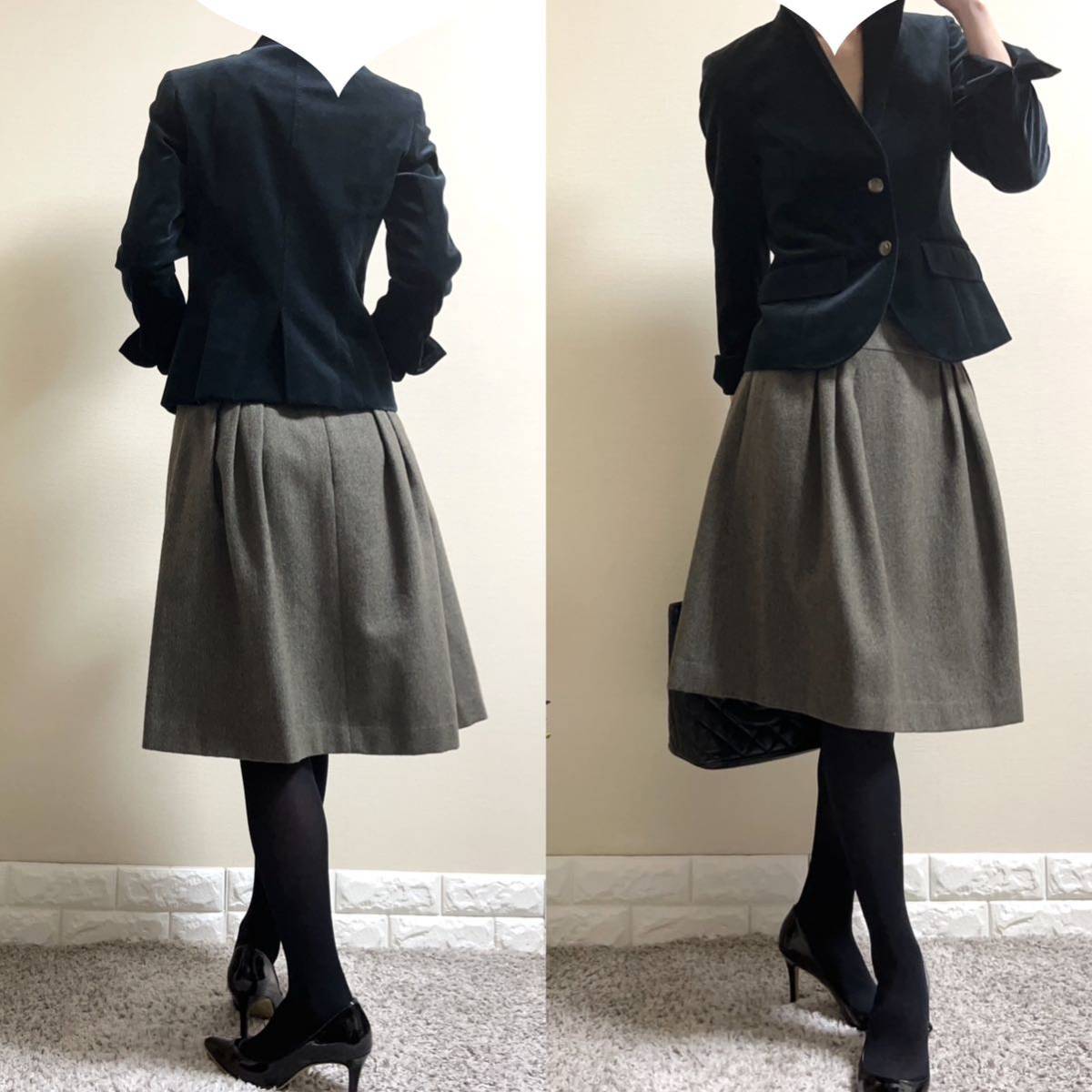 マーガレットハウエル MARGARET HOWELL Ⅱ M ツイードスカート