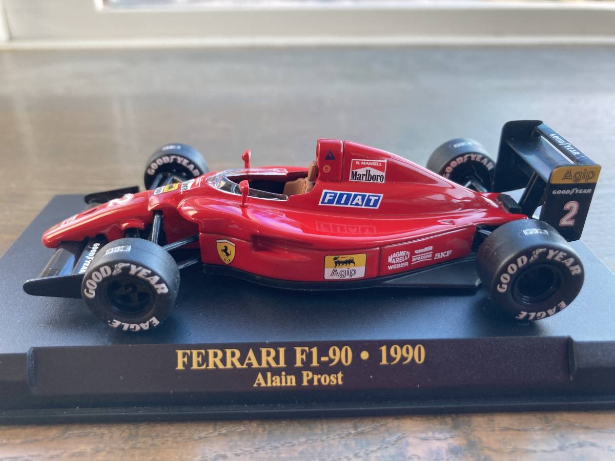 アシェット 公式 フェラーリ F1 コレクション F1-90 マンセル　マルボロ仕様 1/43 F1マシン コレクション デアゴスティーニ　Ferrari_画像4