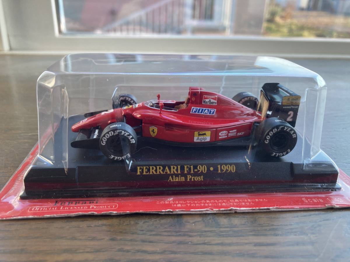 アシェット 公式 フェラーリ F1 コレクション F1-90 マンセル　マルボロ仕様 1/43 F1マシン コレクション デアゴスティーニ　Ferrari_画像1