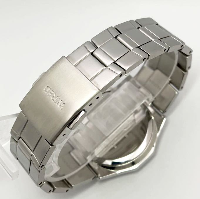 美品 電池新品 送料込 セイコー SEIKO ワイアード WIRED クロノ 美品 電池新品 送料込 セイコー SEIKO ワイアード WIRED クロノ