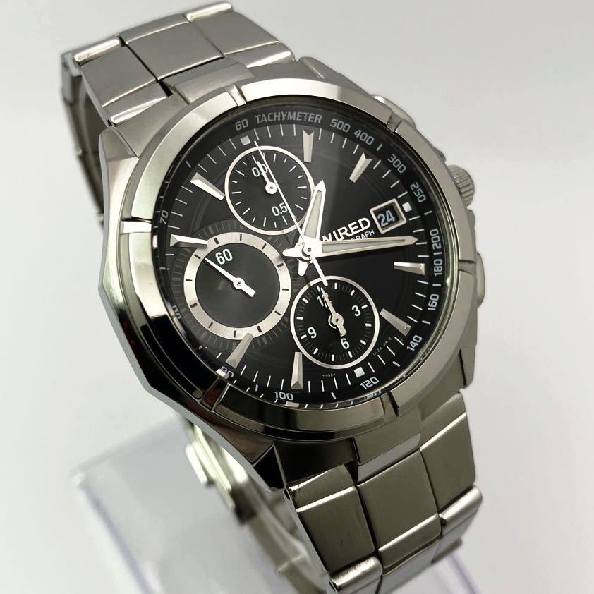 美品 電池新品 送料込 セイコー SEIKO ワイアード WIRED クロノ 美品 電池新品 送料込 セイコー SEIKO ワイアード WIRED クロノ