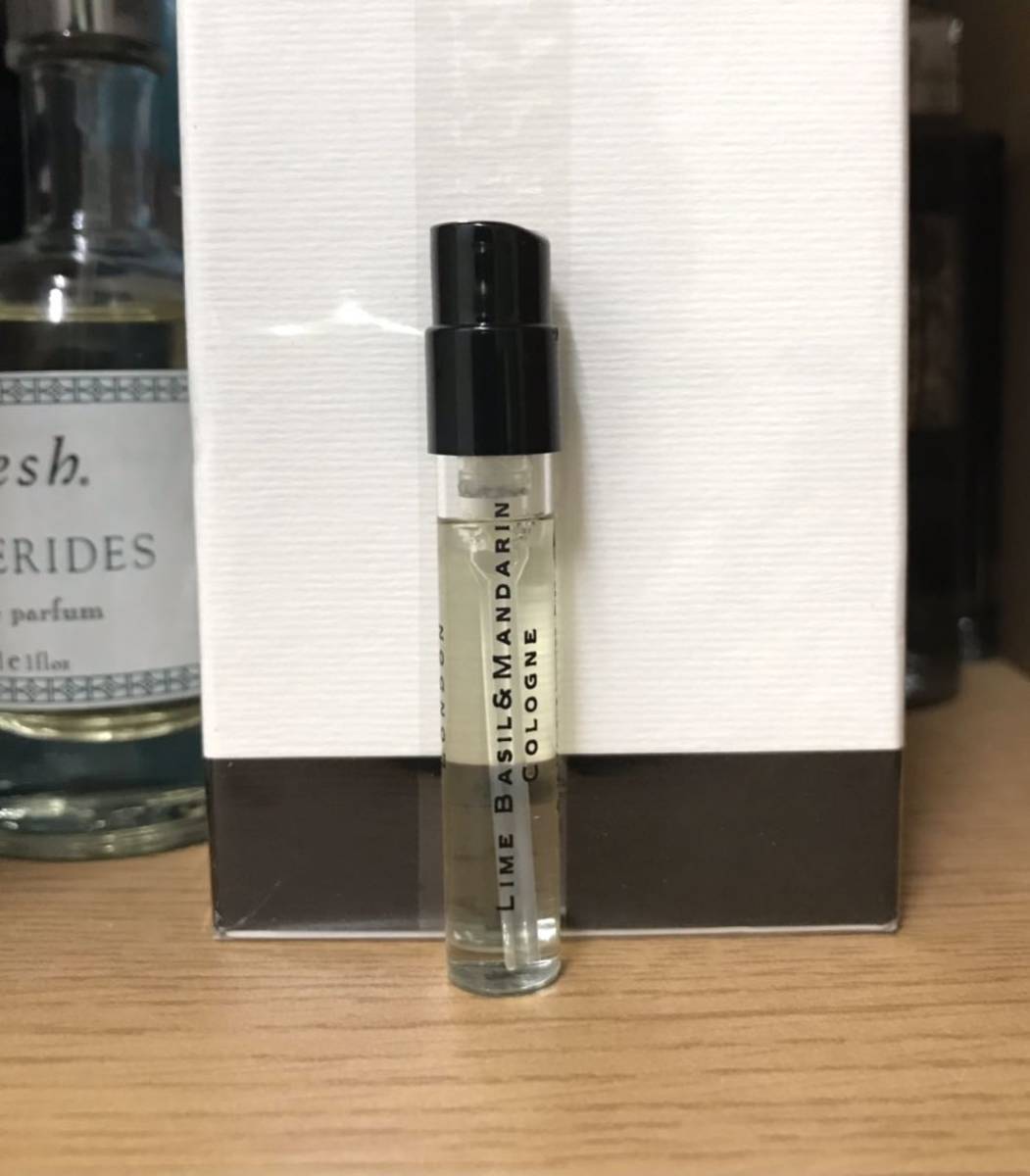 《送料無料》 ジョーマローン ライムバジル＆マンダリン コロン 1.5ml サンプル※未使用・お箱無し※ JO MALONE LIME BASIL MANDARIN EDC_画像1