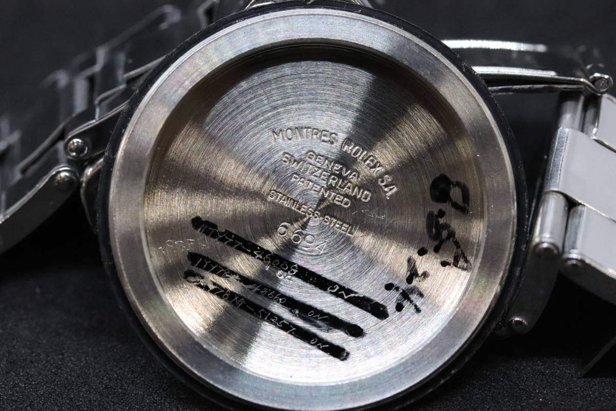 ロレックス オイスターデイト プレシジョン 自動巻き オートマチック 腕時計 Ref.6694 Cal.1215 SSベルト メンズ_画像6