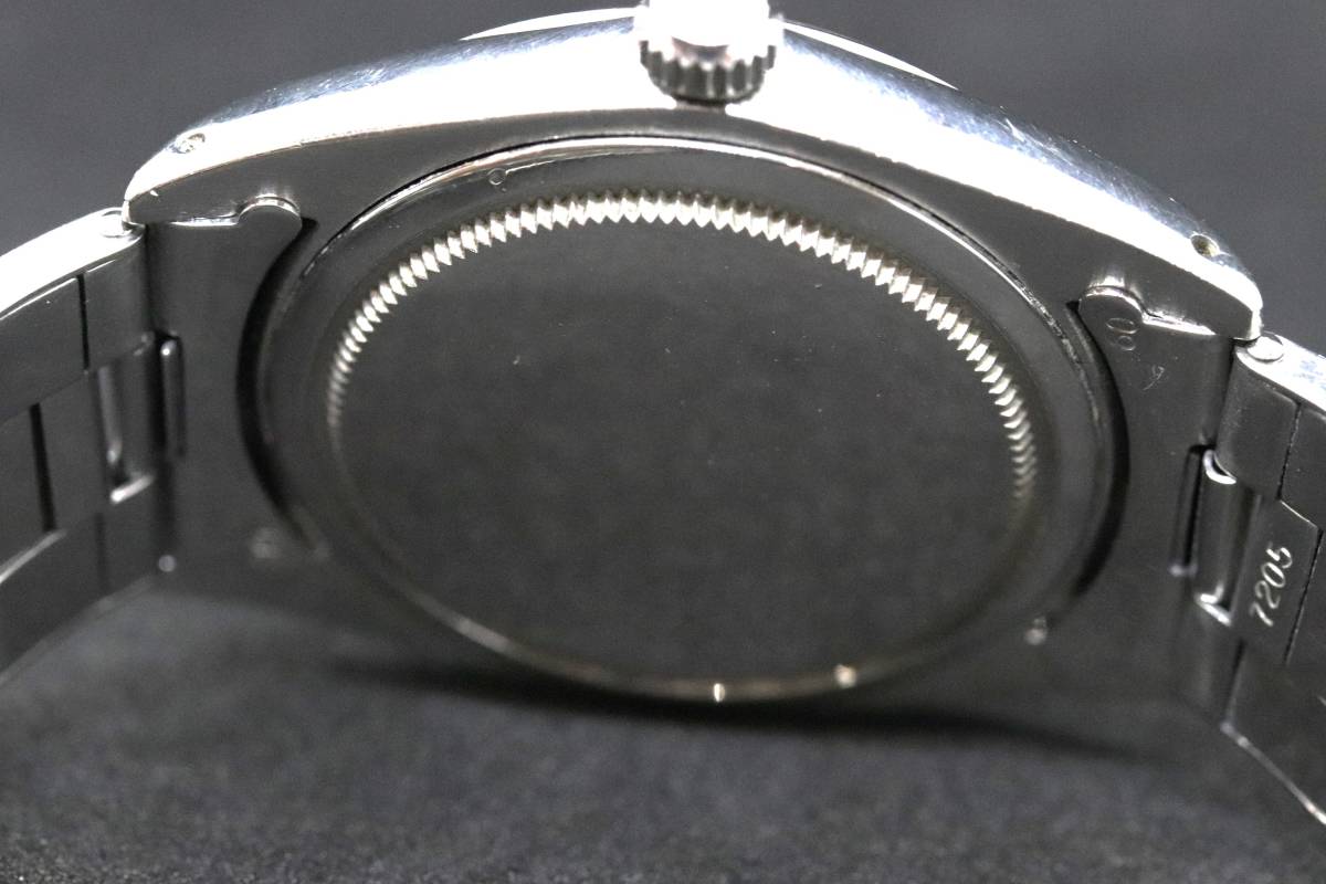 ロレックス オイスターデイト プレシジョン 自動巻き オートマチック 腕時計 Ref.6694 Cal.1215 SSベルト メンズ_画像8