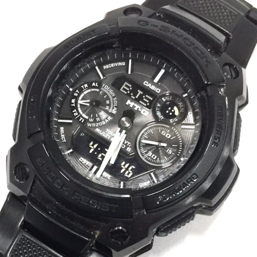 Casio G-SHOCK MTG-1500B Tough Solar round men's wristwatch