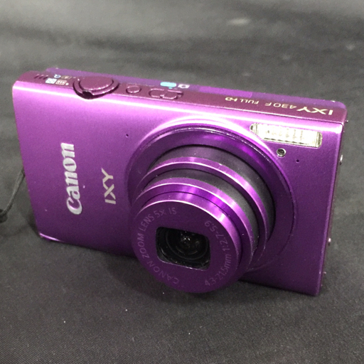 Yahoo!オークション - 1円 Canon IXY 430F コンパクトデジタルカメ...