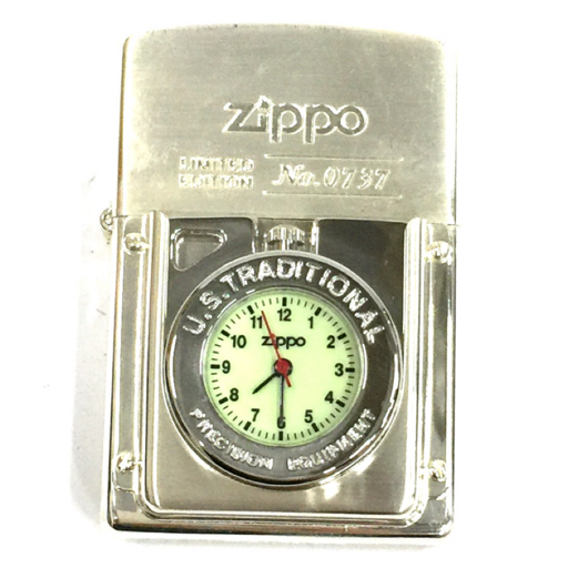 1 jpy Zippo - Limited Edition No.0737 TIME LIGHT clock 1 jpy Zippo - Limited Edition No.0737 TIME LIGHT clock