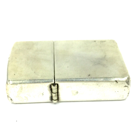 1円 ジッポー オイルライター 喫煙具 無地 スターリング STERLING 2000 約5.5×3.8cm 保存箱 付属 ZIPPO_画像4